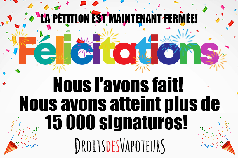 Signed Petition - FR