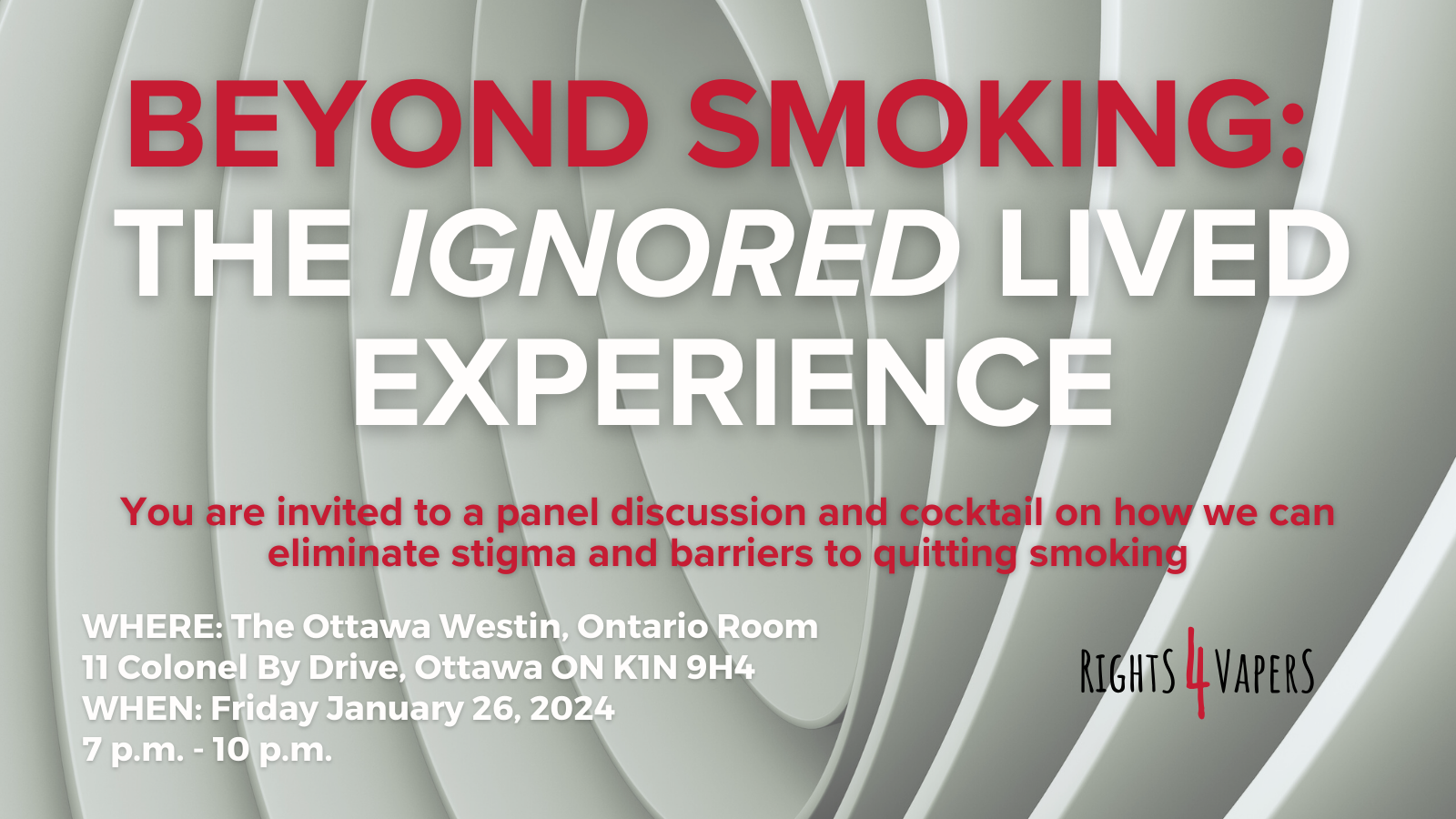 Beyond Smoking: The Ignored Lived Experience